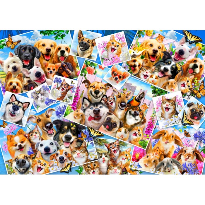 Puzzle Selfie Pet Collage