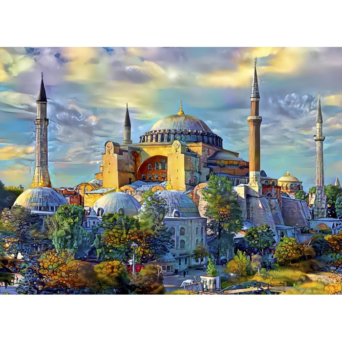 Puzzle Hagia Sophia, Istanbul, Turkey