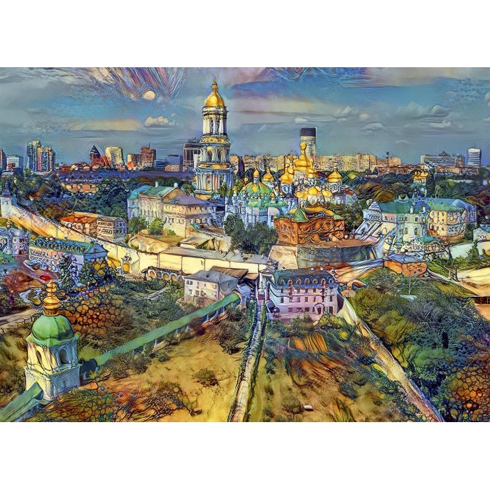 Puzzle Kyiv, Ukraine City