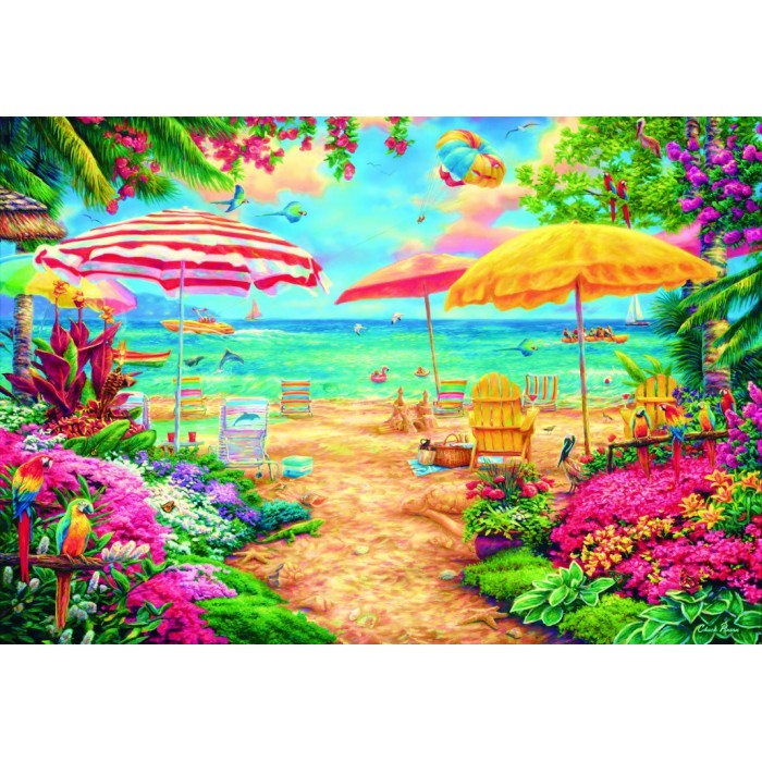 Puzzle Chuck Pinson - A Perfect Day at the Beach