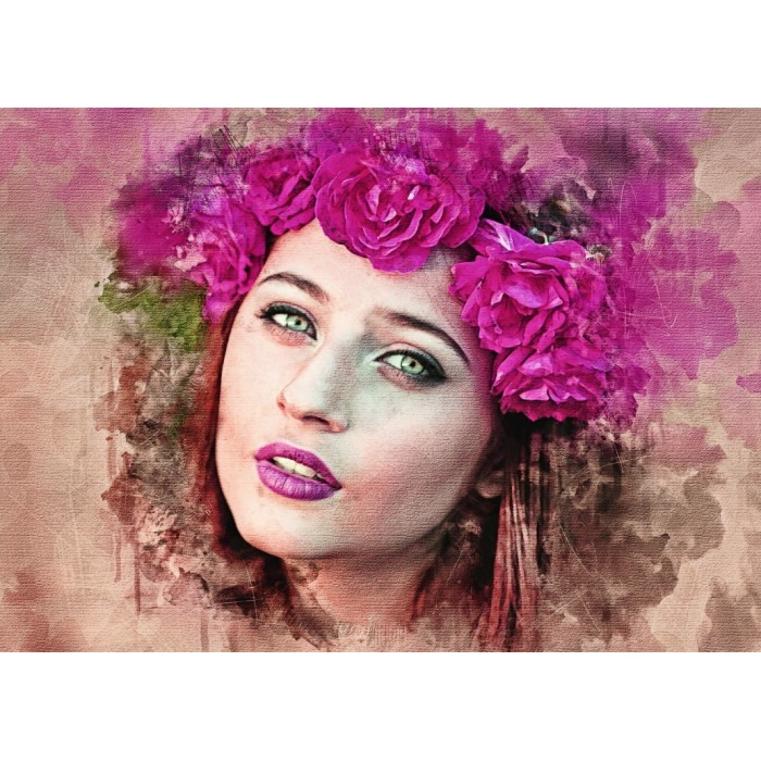 Puzzle The Rose Woman