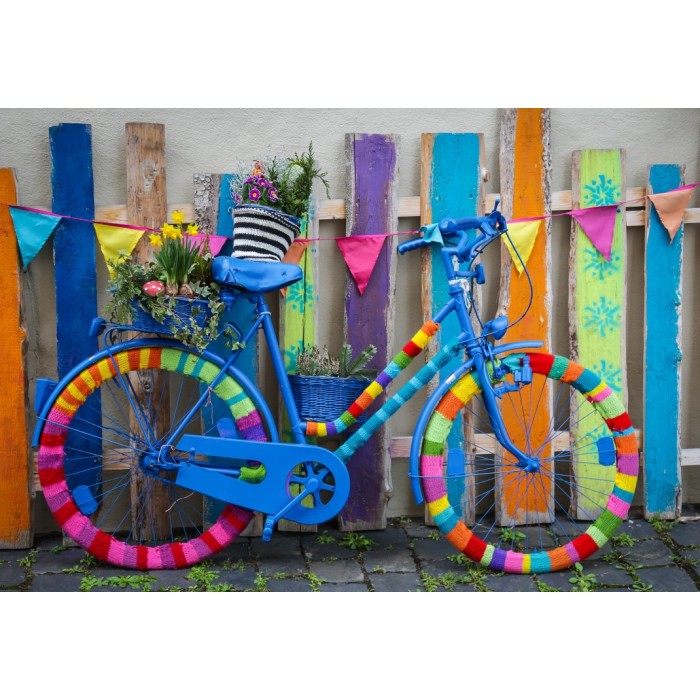 Puzzle My Beautiful Colorful Bike