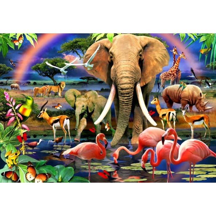 Puzzle African Savannah
