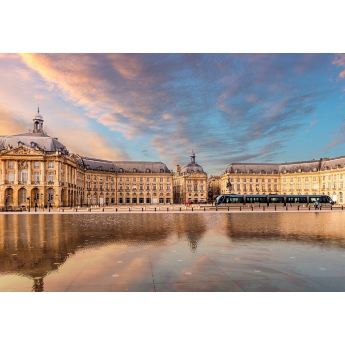 Puzzle Place de la Bourse, Bordeaux, France
