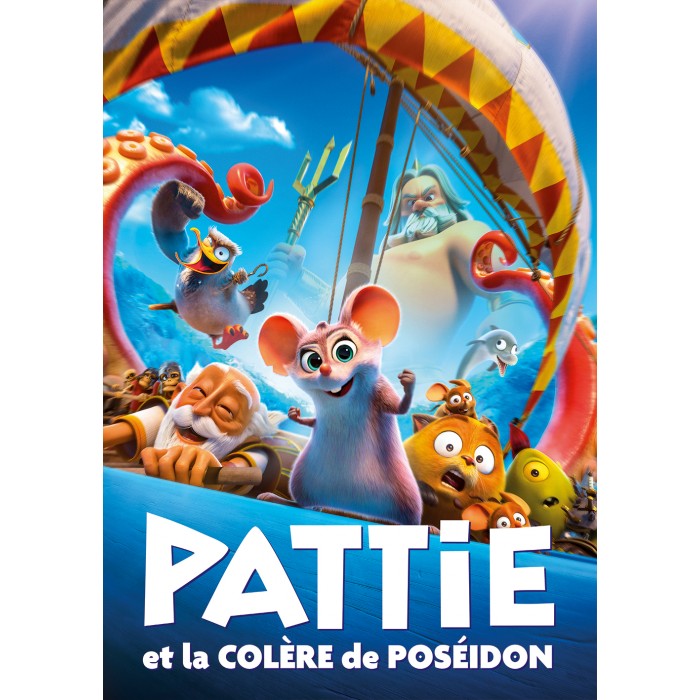 Puzzle XXL dijelovi - PATTIE i Posejdonov gnjev