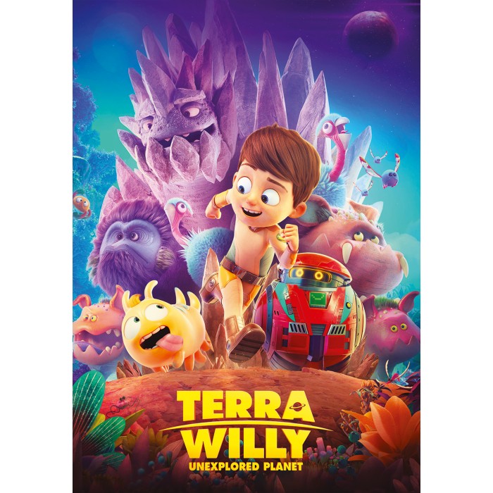Puzzle XXL dijelovi - TERRA WILLY - Unexplored Planet