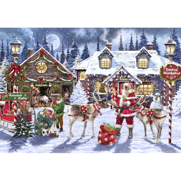 Puzzle Santa's Workshop