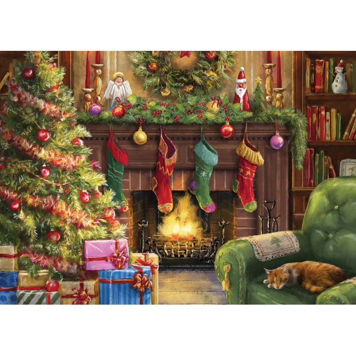 Puzzle Cozy Christmas Evening