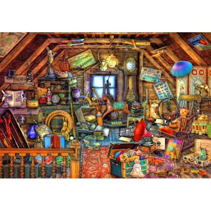 Puzzle Hidden Object Attic
