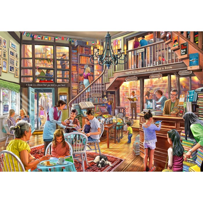 Puzzle Bookshop Tearoom