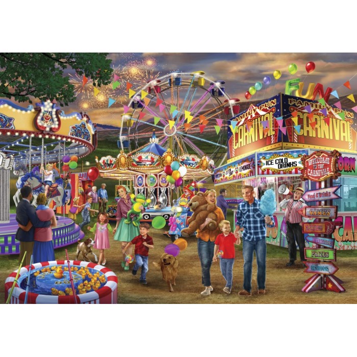 Puzzle Family Fun Carnival