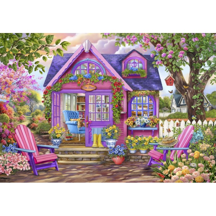 Puzzle She Shed