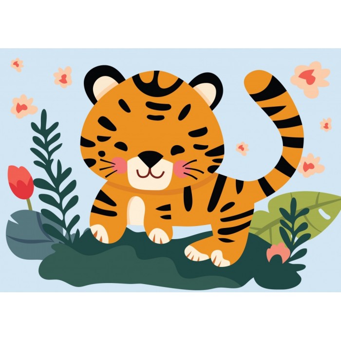 Puzzle Le Bébé Tigre