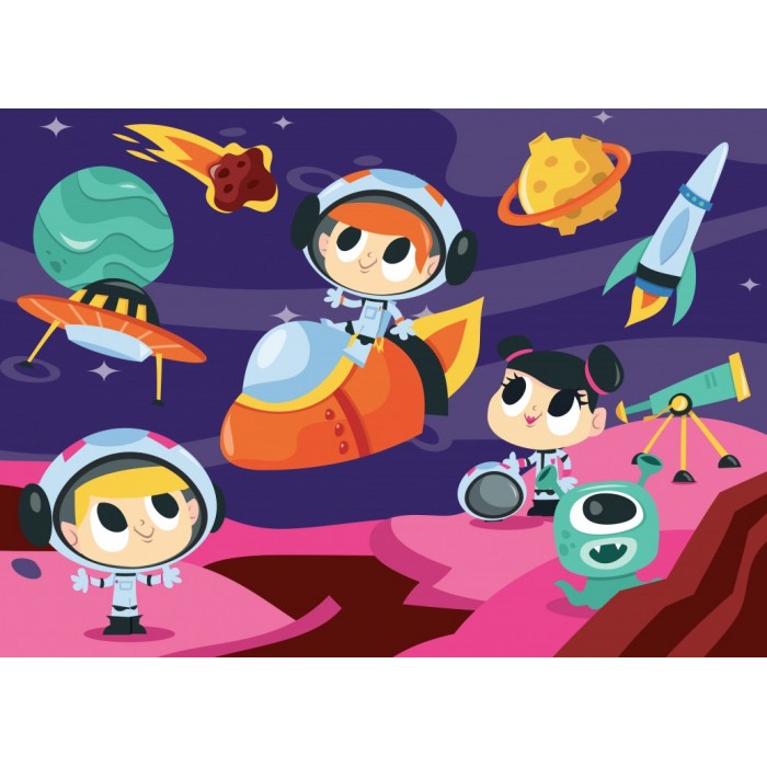 Puzzle Dans l'Espace