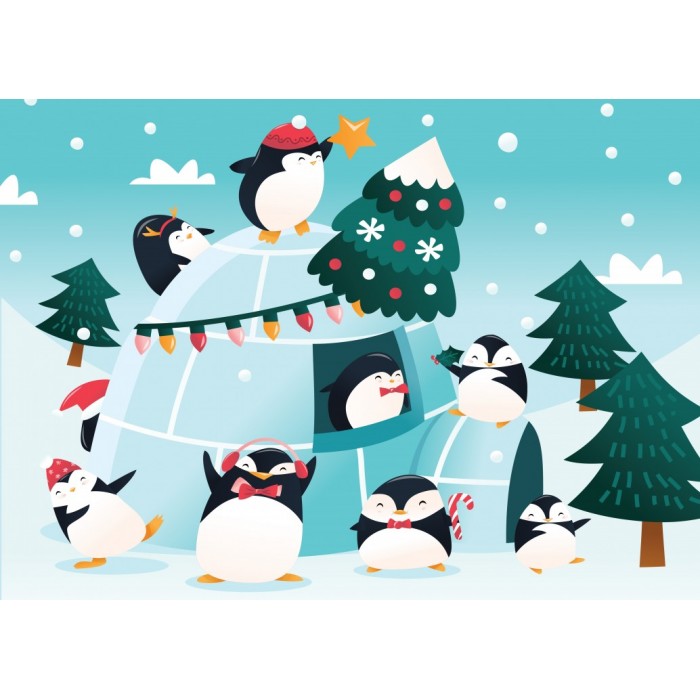 Puzzle L'Igloo des Pingouins