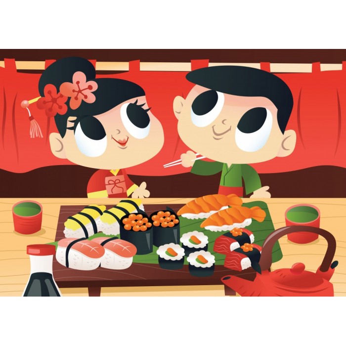 Puzzle Vive les Sushis !