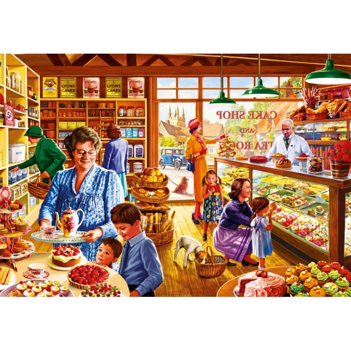 Puzzle Nostalgic Cake shop