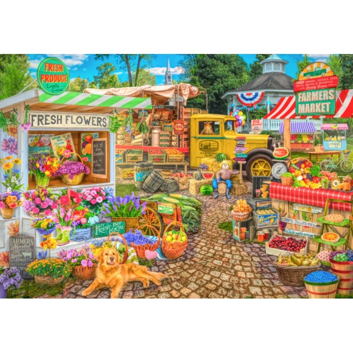 Puzzle Farmers Market Spring Summer Season
