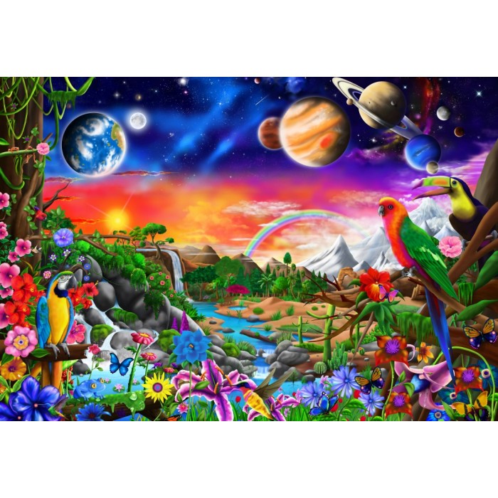 Puzzle Cosmic Paradise