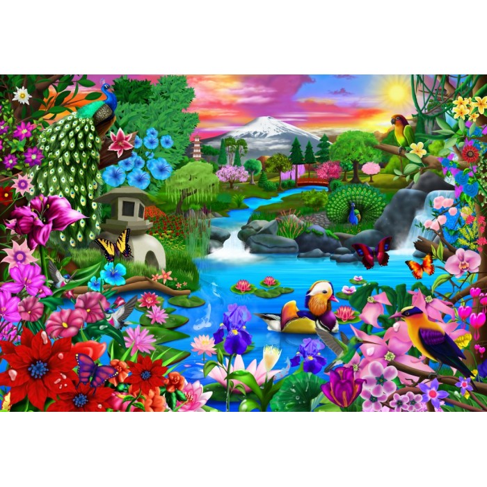 Puzzle Oriental Paradise