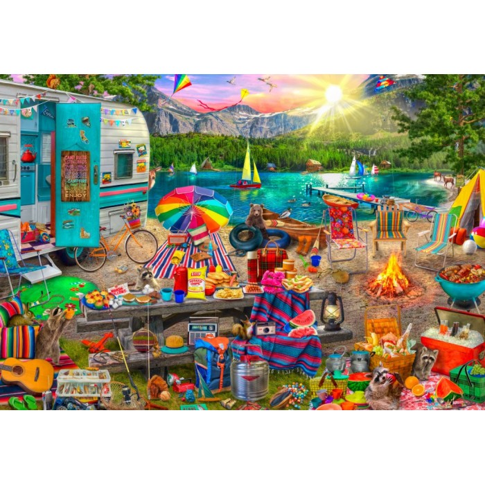 Puzzle The Family Campsite