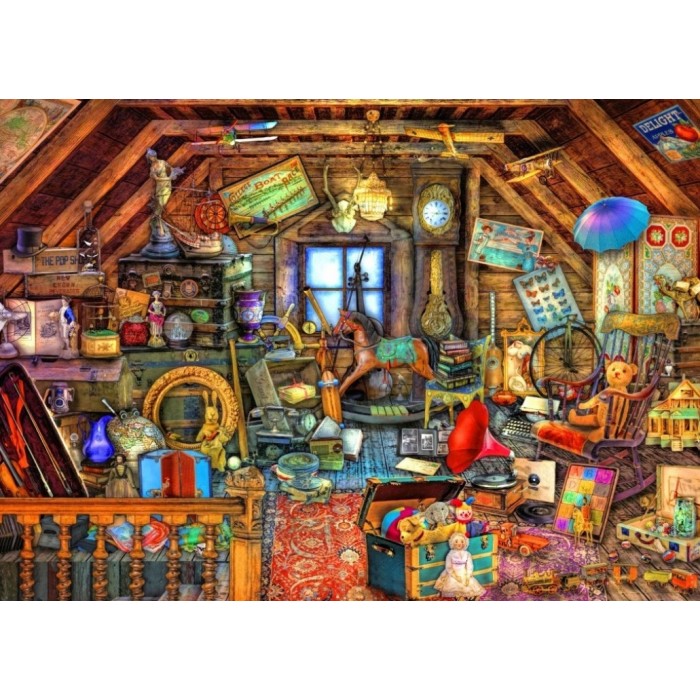 Puzzle Hidden Object Attic