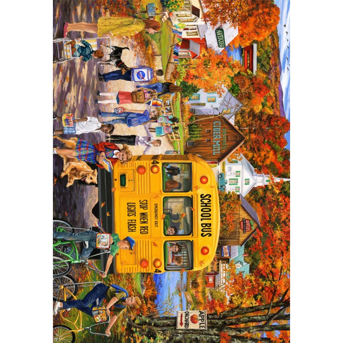 Puzzle The School Bus