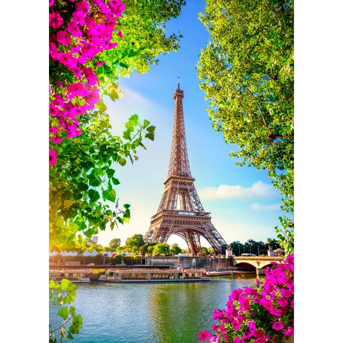 Puzzle Tour Eiffel au Printemps