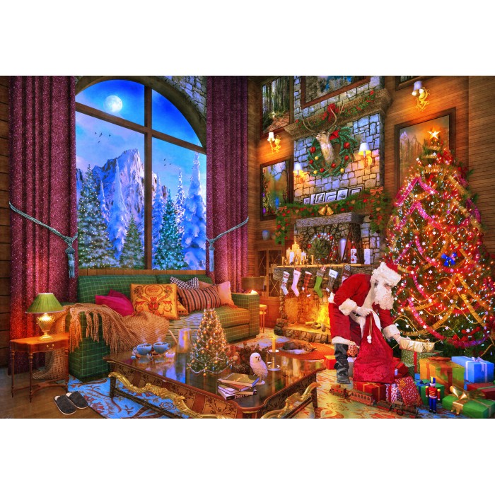 Puzzle Christmas Lodge