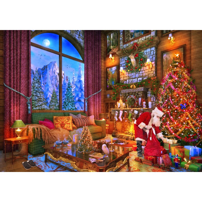 Puzzle Christmas Lodge