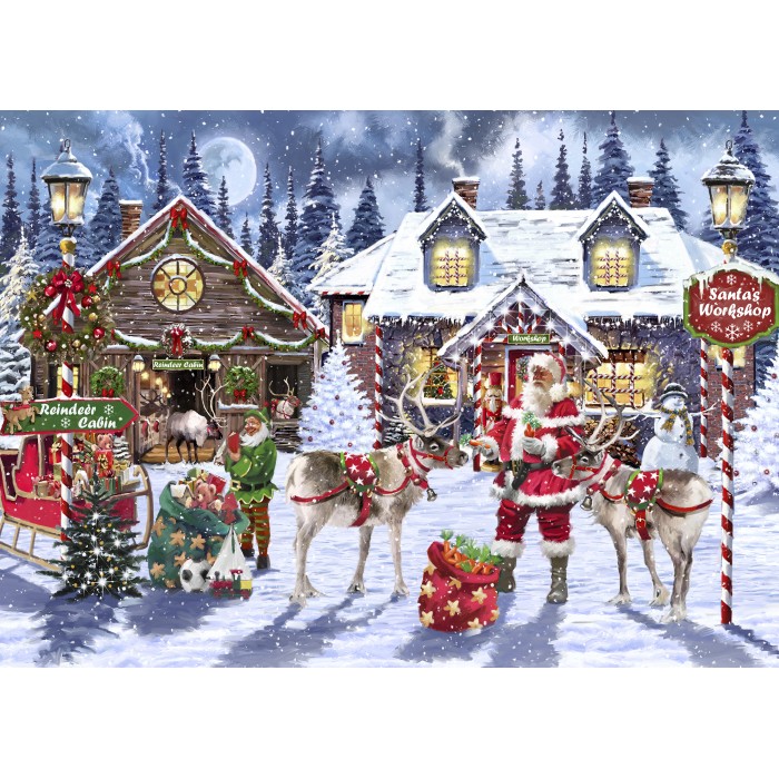 Puzzle Santa's Workshop