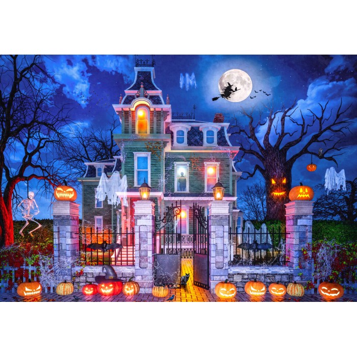 Puzzle The Halloween House