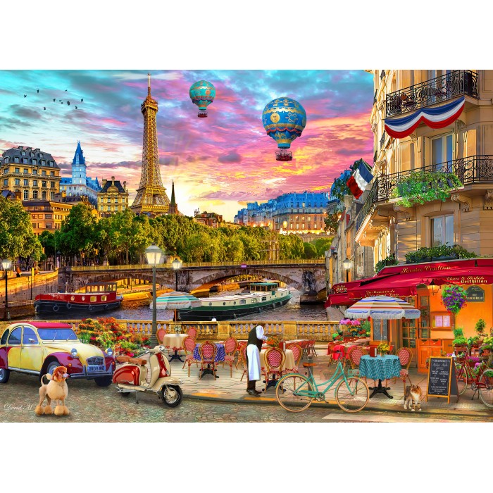 Puzzle City of Love, Paris