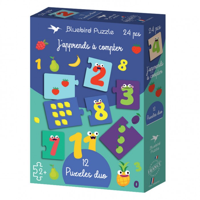 Puzzle duo - Učimo brojati