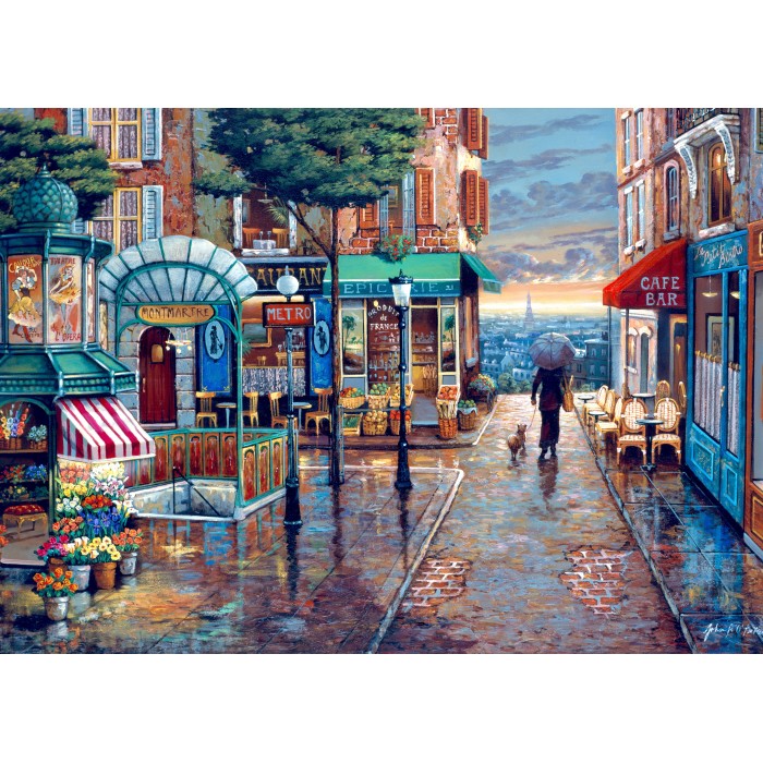 Puzzle Rainy Day Stroll