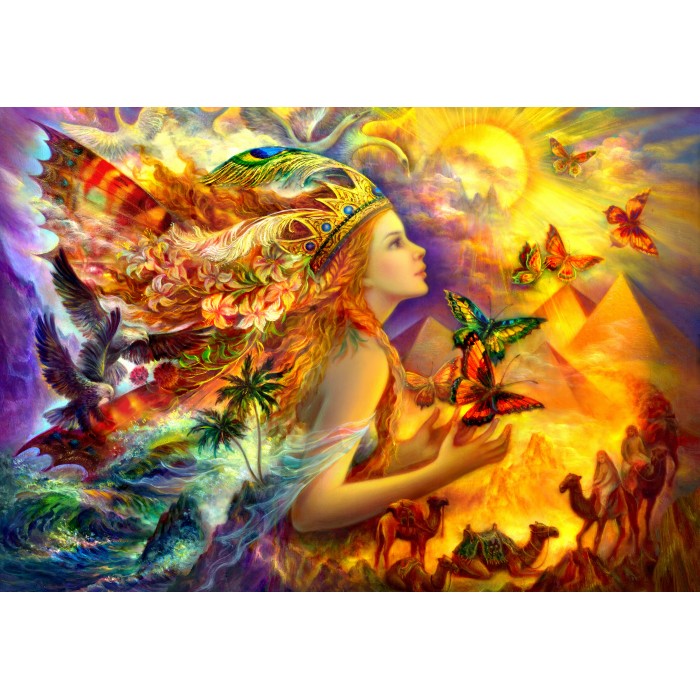 Puzzle Fantastic Colourful World