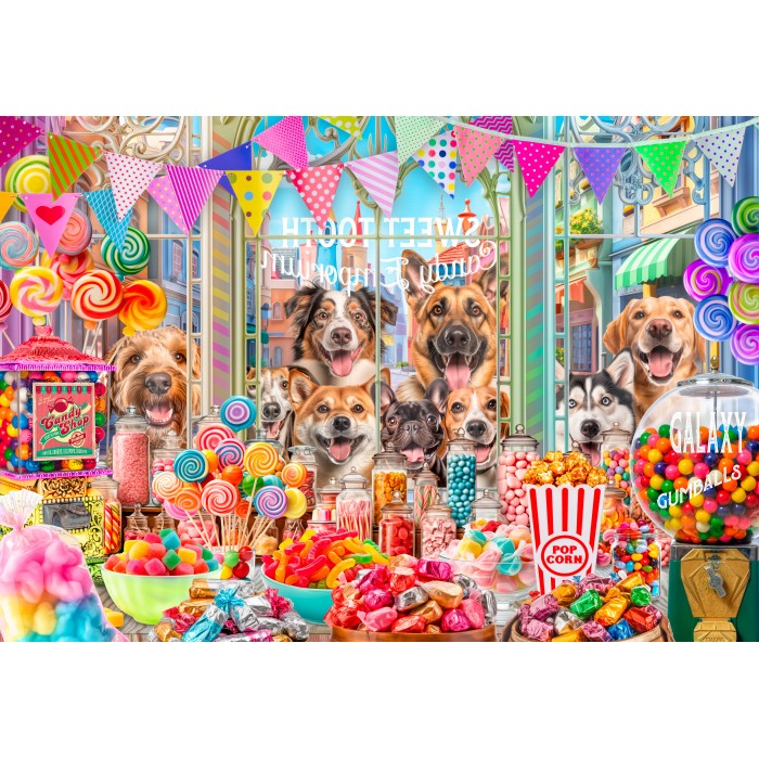 Puzzle Sweet Tooth Candy