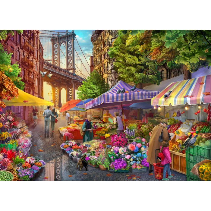 Puzzle Flower Market Brooklyn