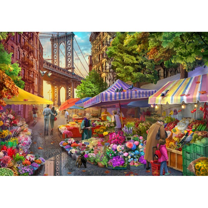 Puzzle Flower Market Brooklyn
