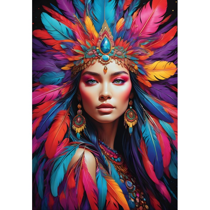 Puzzle Indian Beauty