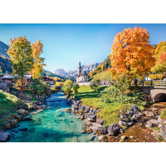 Puzzle Ramsau u jesen