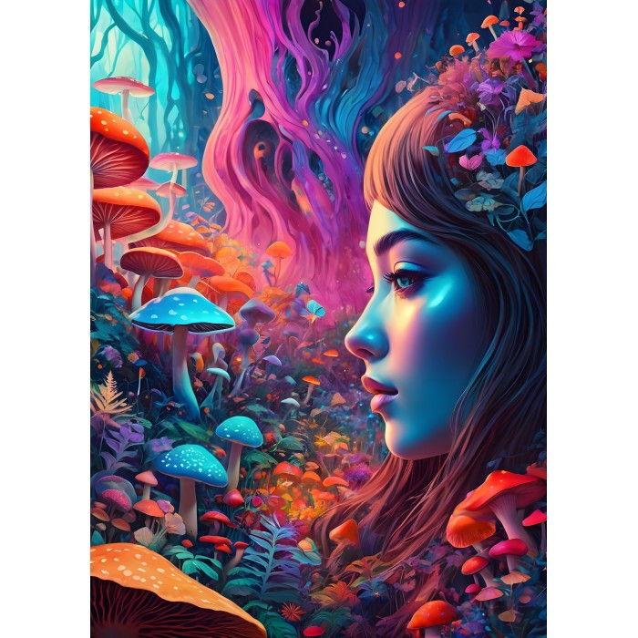 Puzzle Svijet gljiva