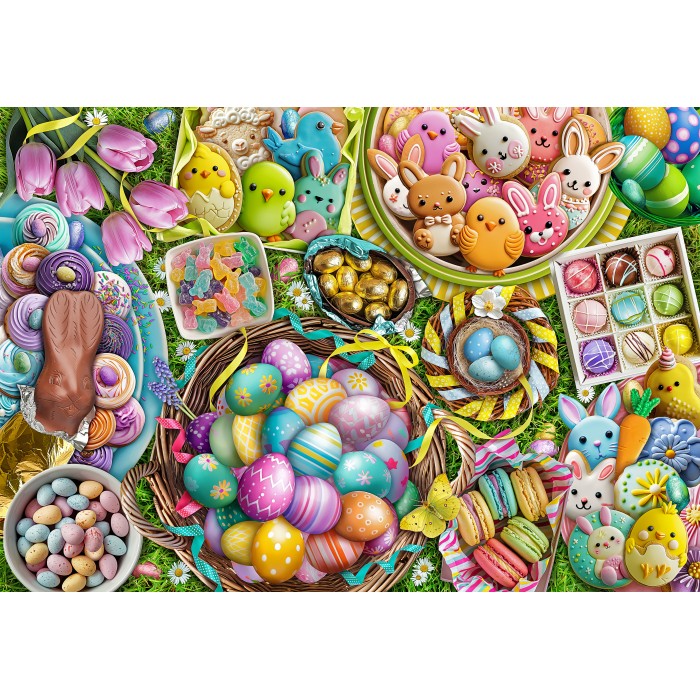 Puzzle Uskršnji slatkiši
