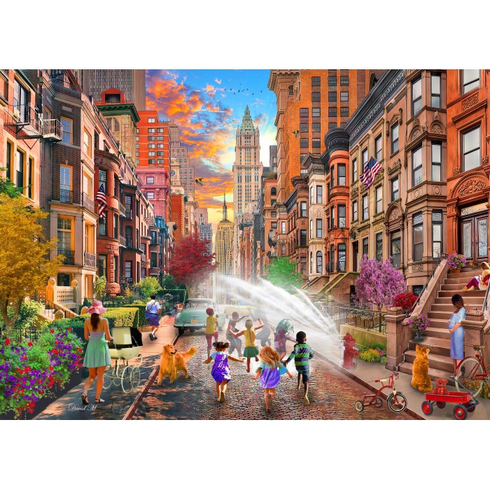 Puzzle Vrući ljetni dani NYC