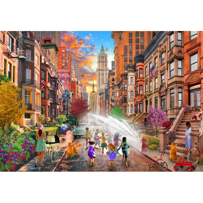 Puzzle Vrući ljetni dani NYC