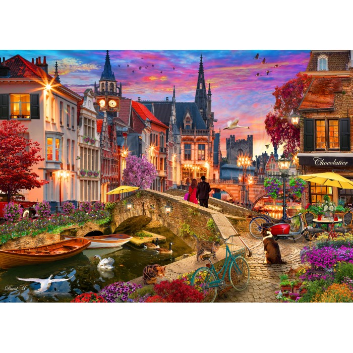 Puzzle Večer na kanalu