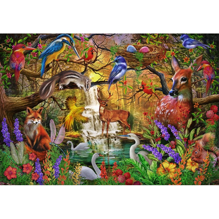 Puzzle Zlatna šuma
