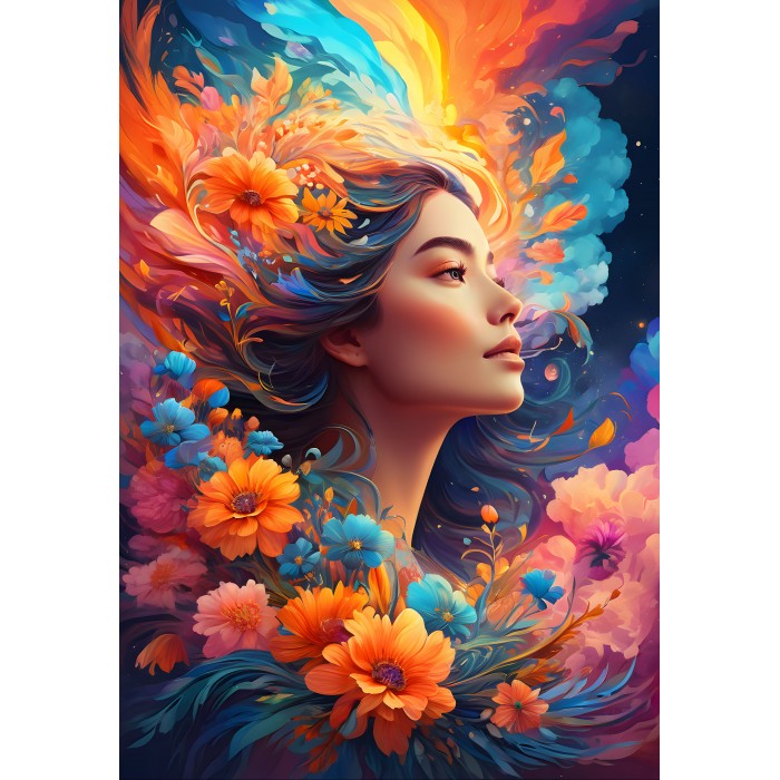 Puzzle Duh cvijeća