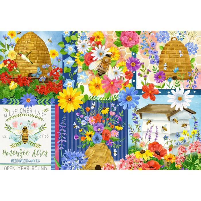 Puzzle Košnice i pčele