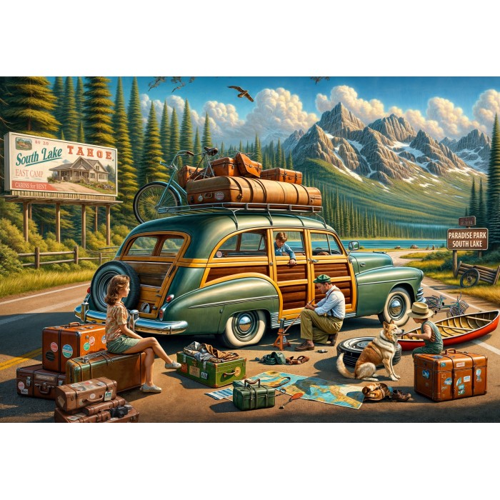 Puzzle Kvar na odmoru
